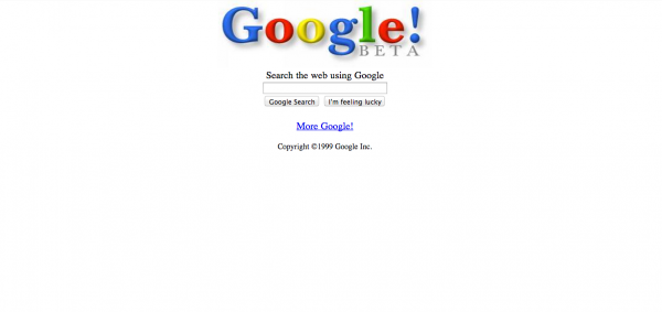從1997年說起，圖說Google主頁演變史